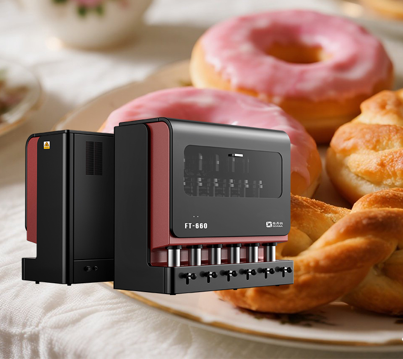 全自動索氏提取儀測定大麻花、甜甜圈中的粗脂肪含量